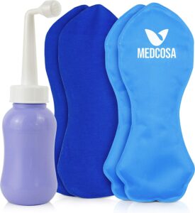 Medcosa Female Ice Pack and Perineal Bottle Set